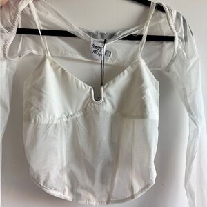 Princess Polly Archo Mesh Corset Top